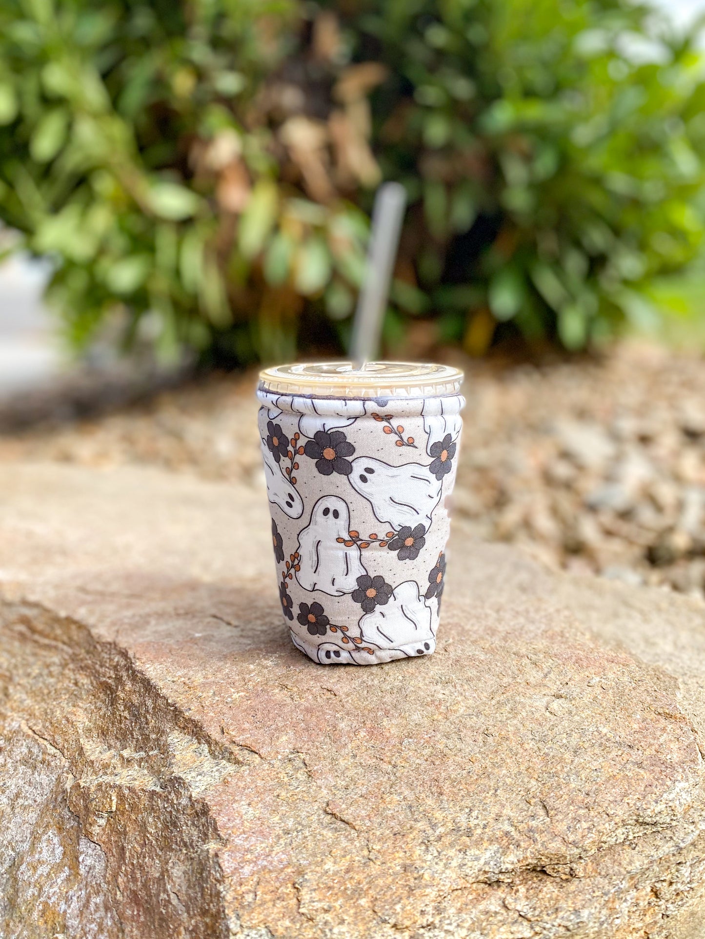 Ghost Coffee Coozie