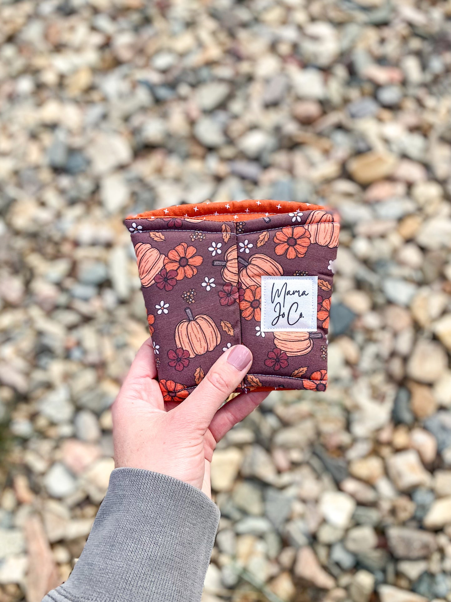 Fall Pumpkin Coffee Coozie