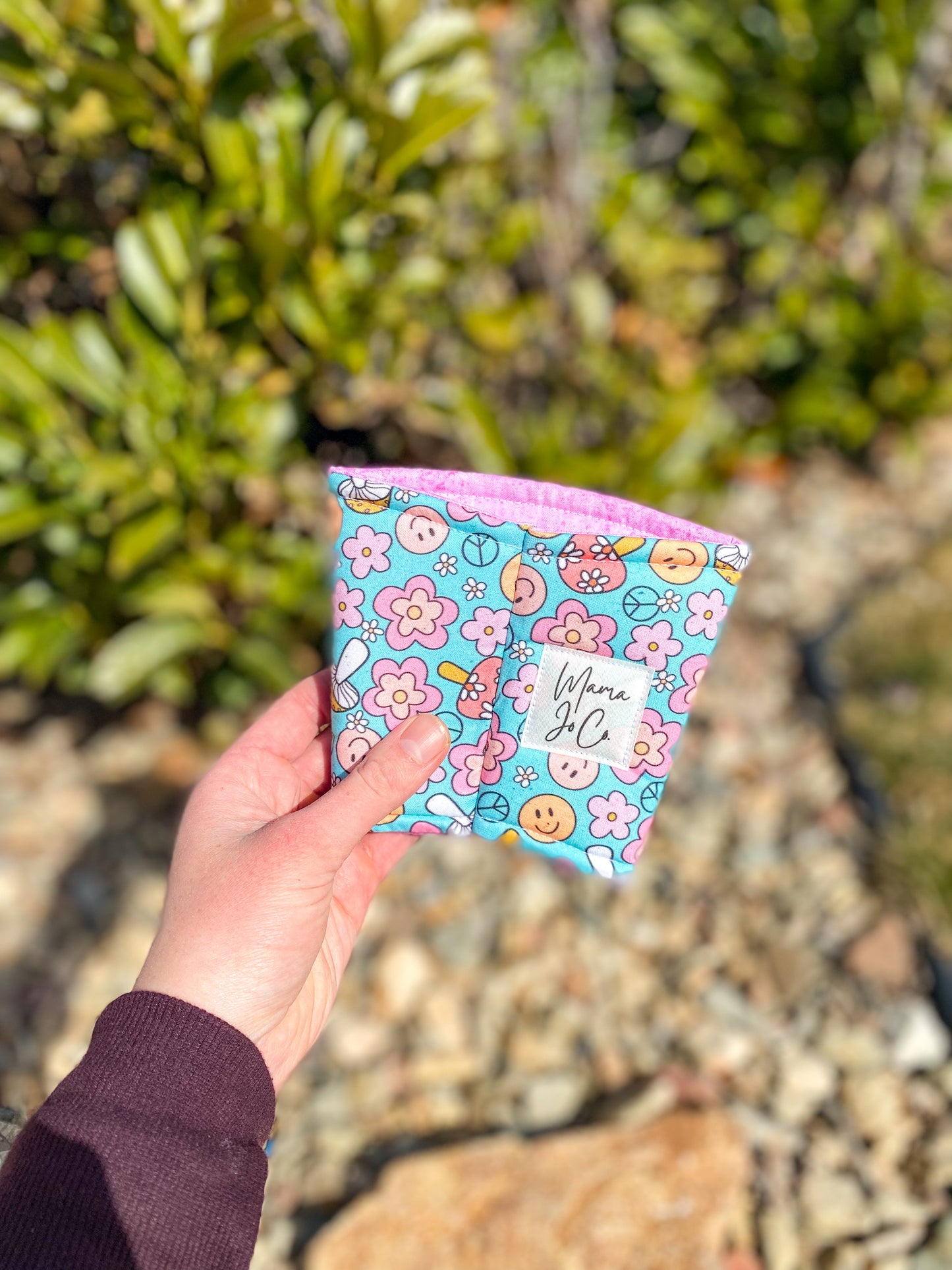 Spring Mushroom Coffee Coozie