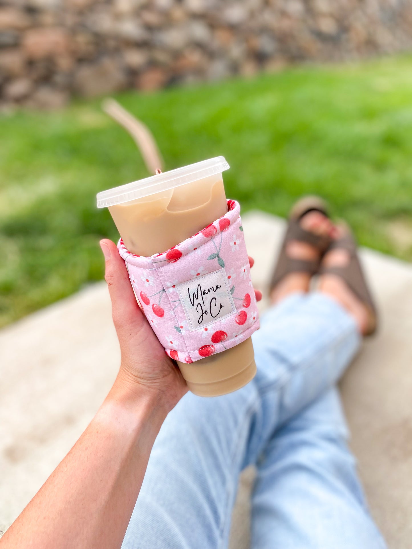 Cherry Coffee Coozie