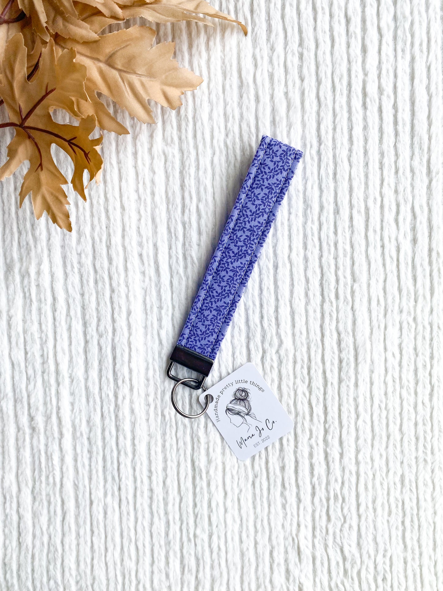 Purple Vines Keychain