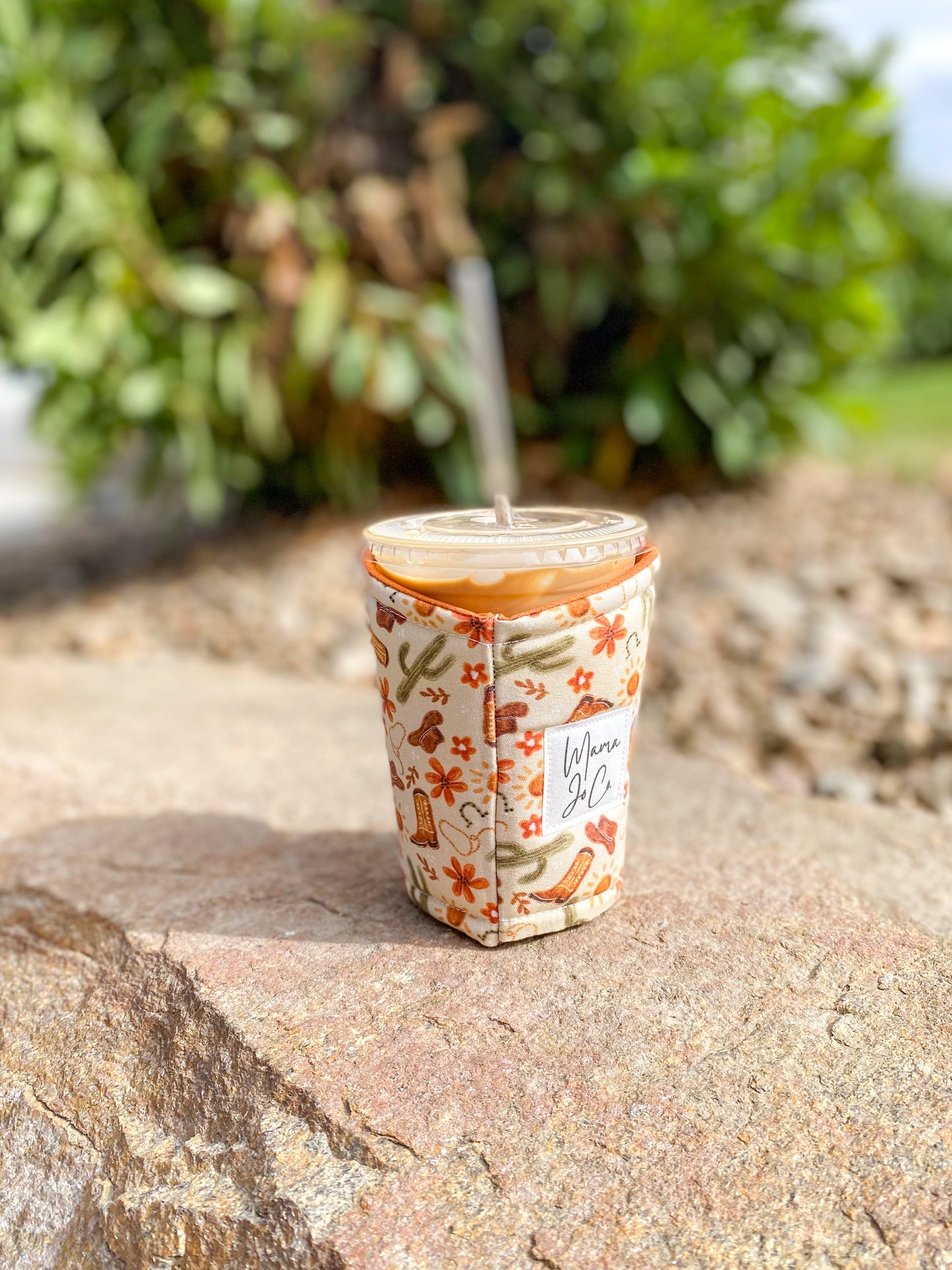 Western Cactus Coffee Coozie