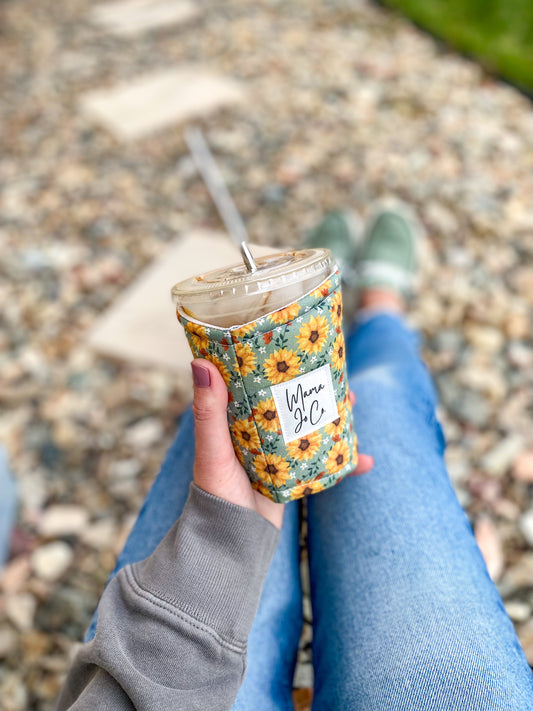 Sunflower Coffee Coozie