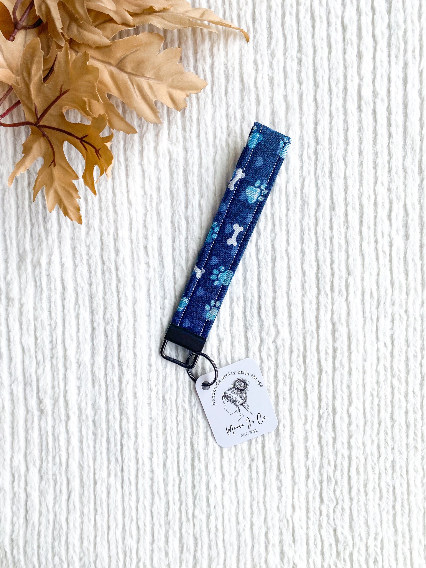 Dog Paw Keychain