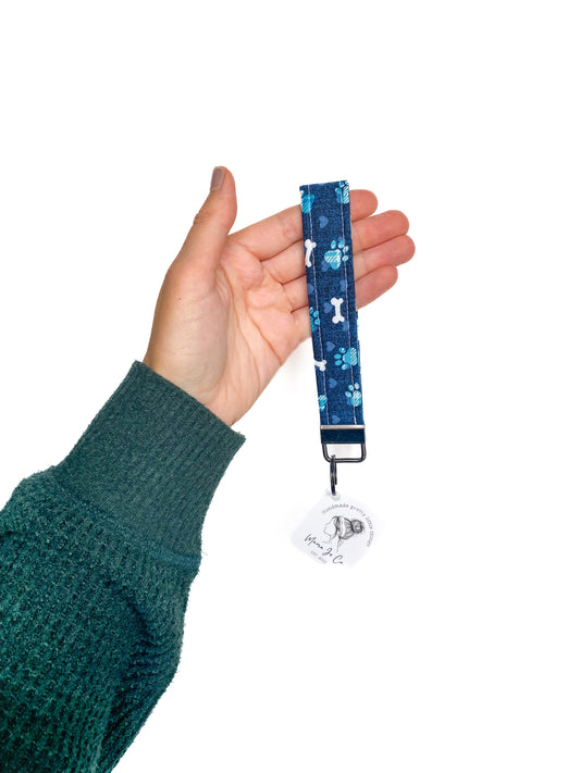 Dog Paw Keychain
